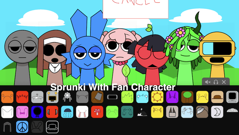 Sprunki With Fan Character Download For IOS